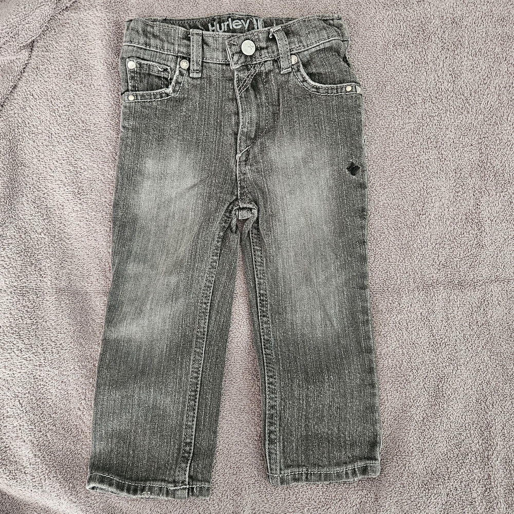 Vintage Hurley Kids Gray Denim Jeans